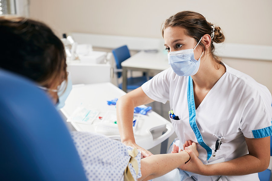 Prise en soin par une infirmière