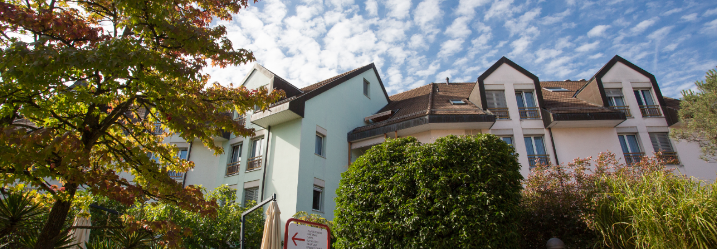 Entrée de l'EMS de Nelty de Beausobre à Morges