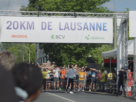 Des collaborateurs EHC courent aux 20 km de Lausanne